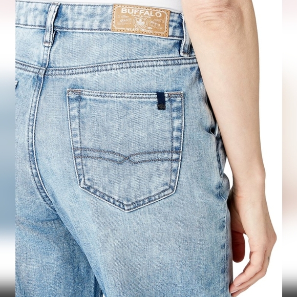 Buffalo Indigo Addisson High-Rise Wide-Leg Jeans - Picture 2 of 10